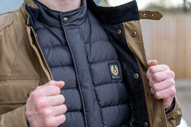 Belstaff Climate vest lifestyle